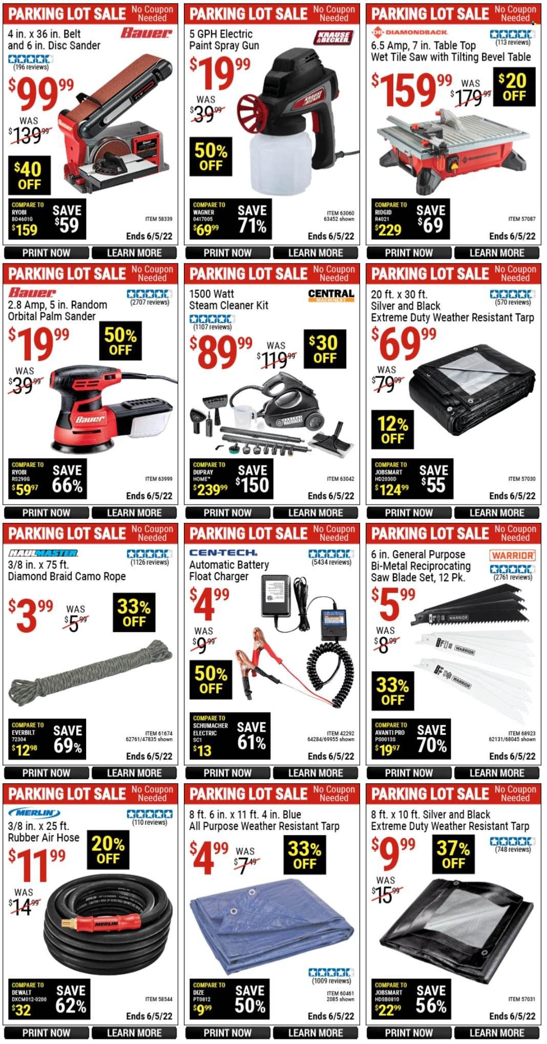 Harbor Freight Weekly Ad Flyer June 3 to June 10
