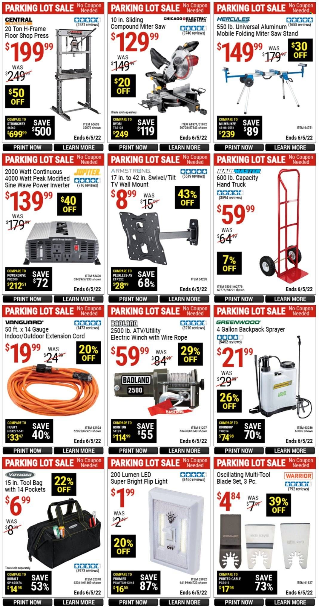 Harbor Freight Weekly Ad Flyer June 3 to June 10