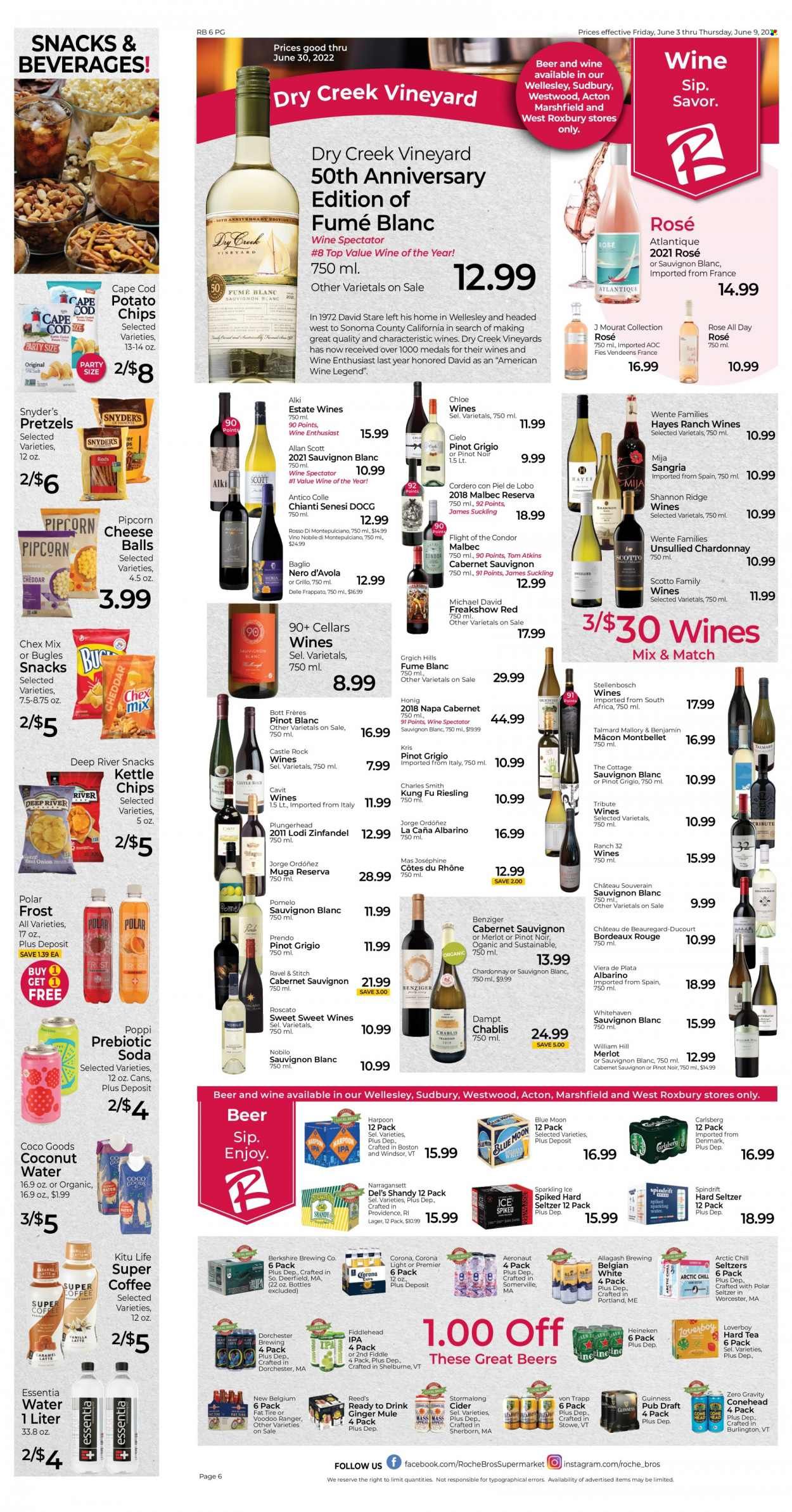 Roche Bros. (MA) Weekly Ad Flyer June 3 to June 10