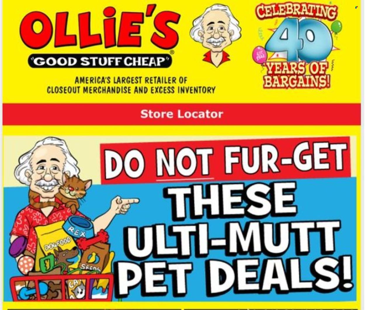Ollie's Bargain Outlet Weekly Ad Flyer June 3 to June 10
