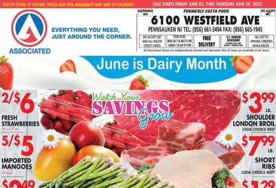 Associated Supermarkets (NY) Weekly Ad Flyer June 3 to June 10