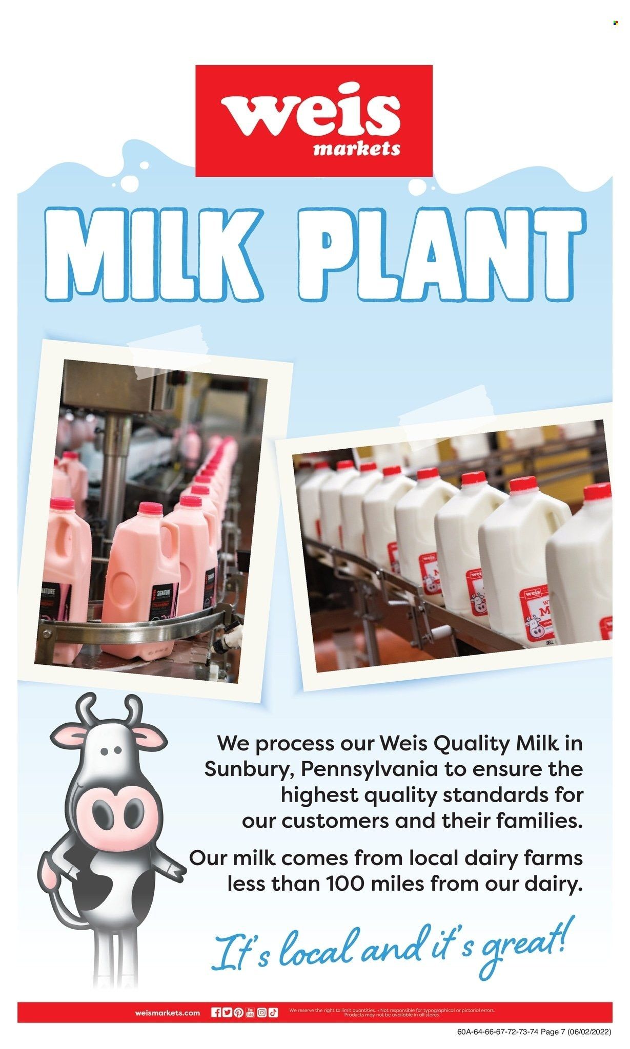 Weis (MD, NY, PA) Weekly Ad Flyer June 3 to June 10
