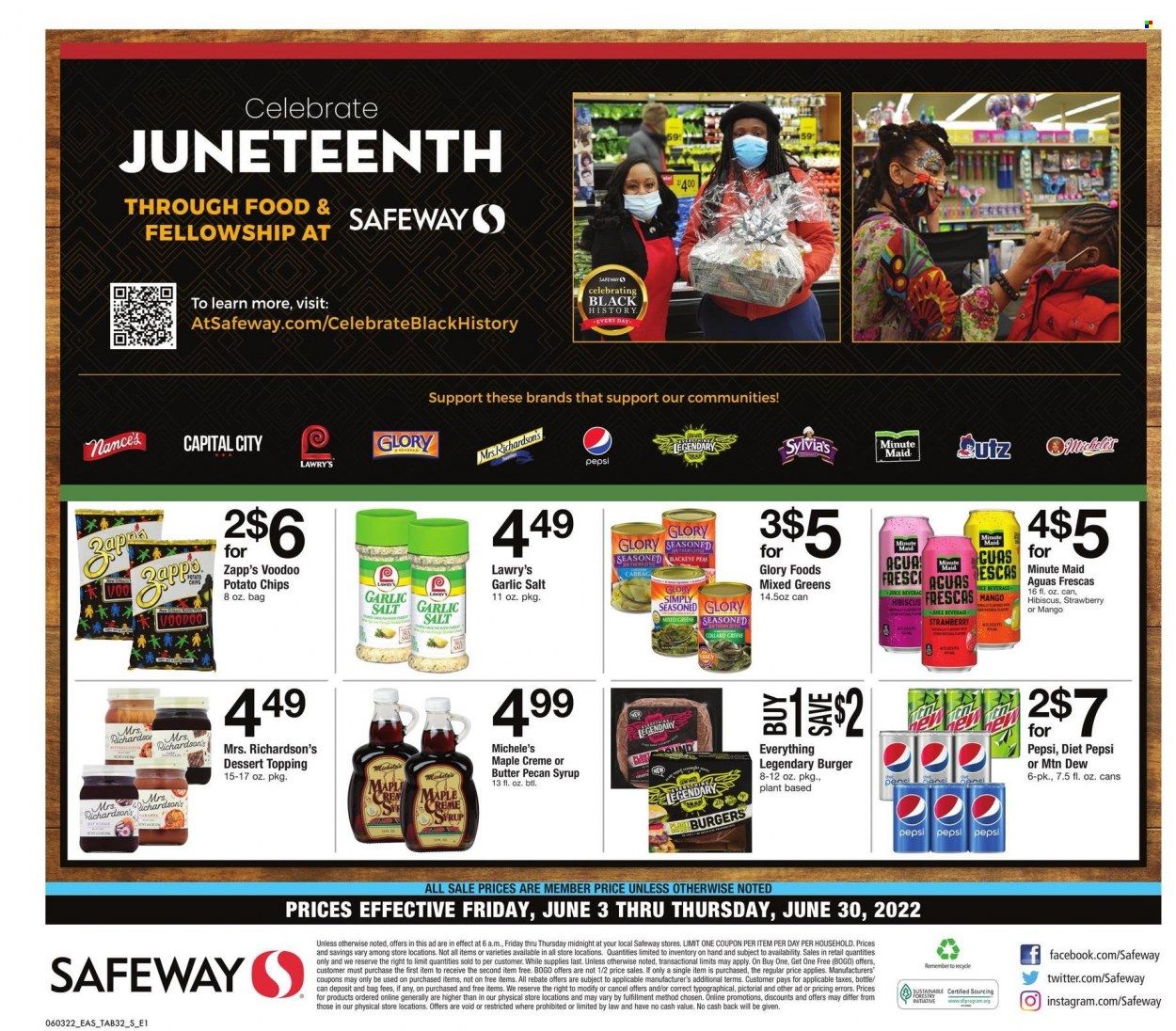 Safeway (MD, VA) Weekly Ad Flyer June 3 to June 10