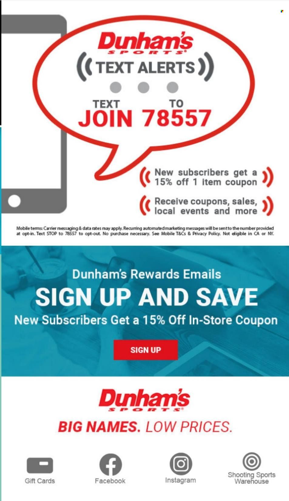 Dunham's Sports Weekly Ad Flyer June 5 to June 12