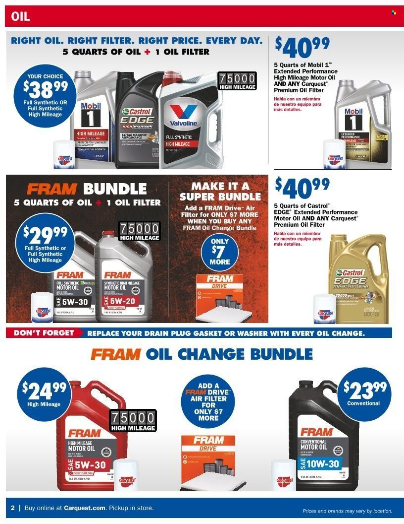 Carquest Weekly Ad Flyer June 5 to June 12