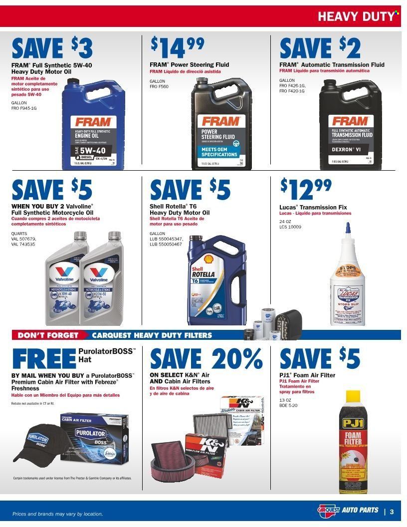 Carquest Weekly Ad Flyer June 5 to June 12