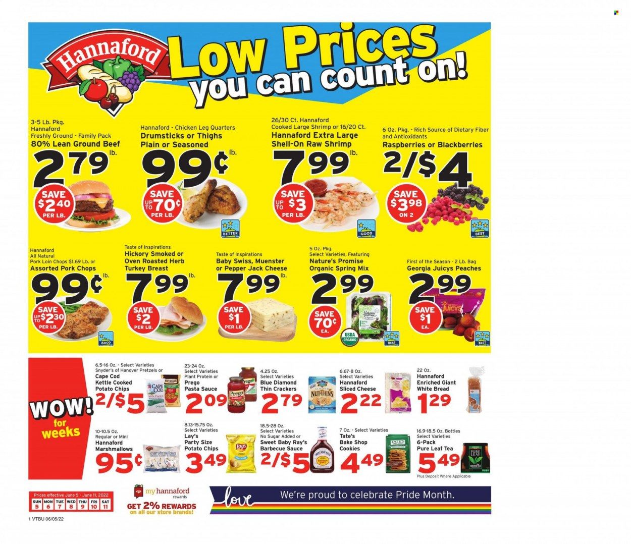 Hannaford (VT) Weekly Ad Flyer June 5 to June 12