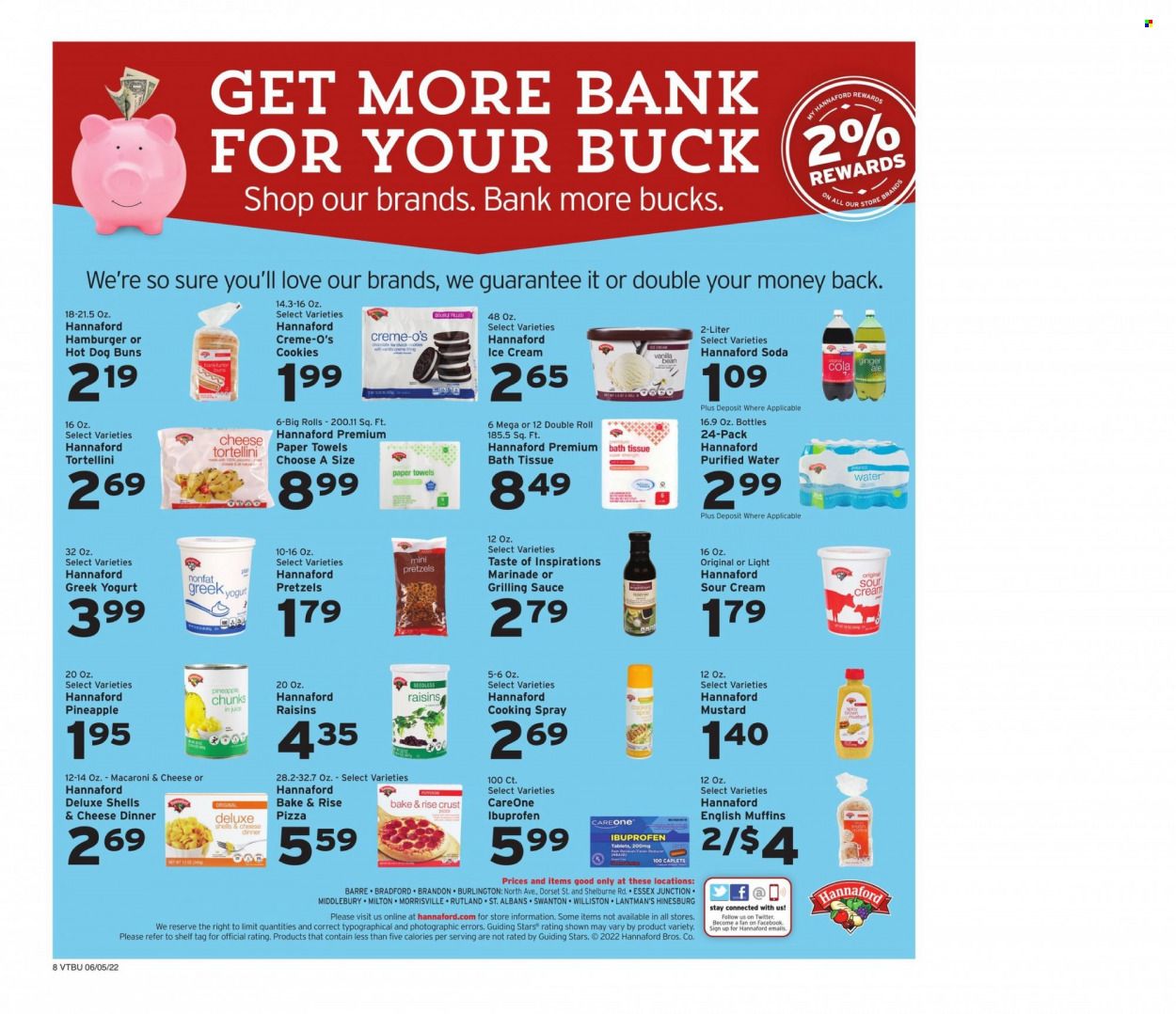 Hannaford (VT) Weekly Ad Flyer June 5 to June 12