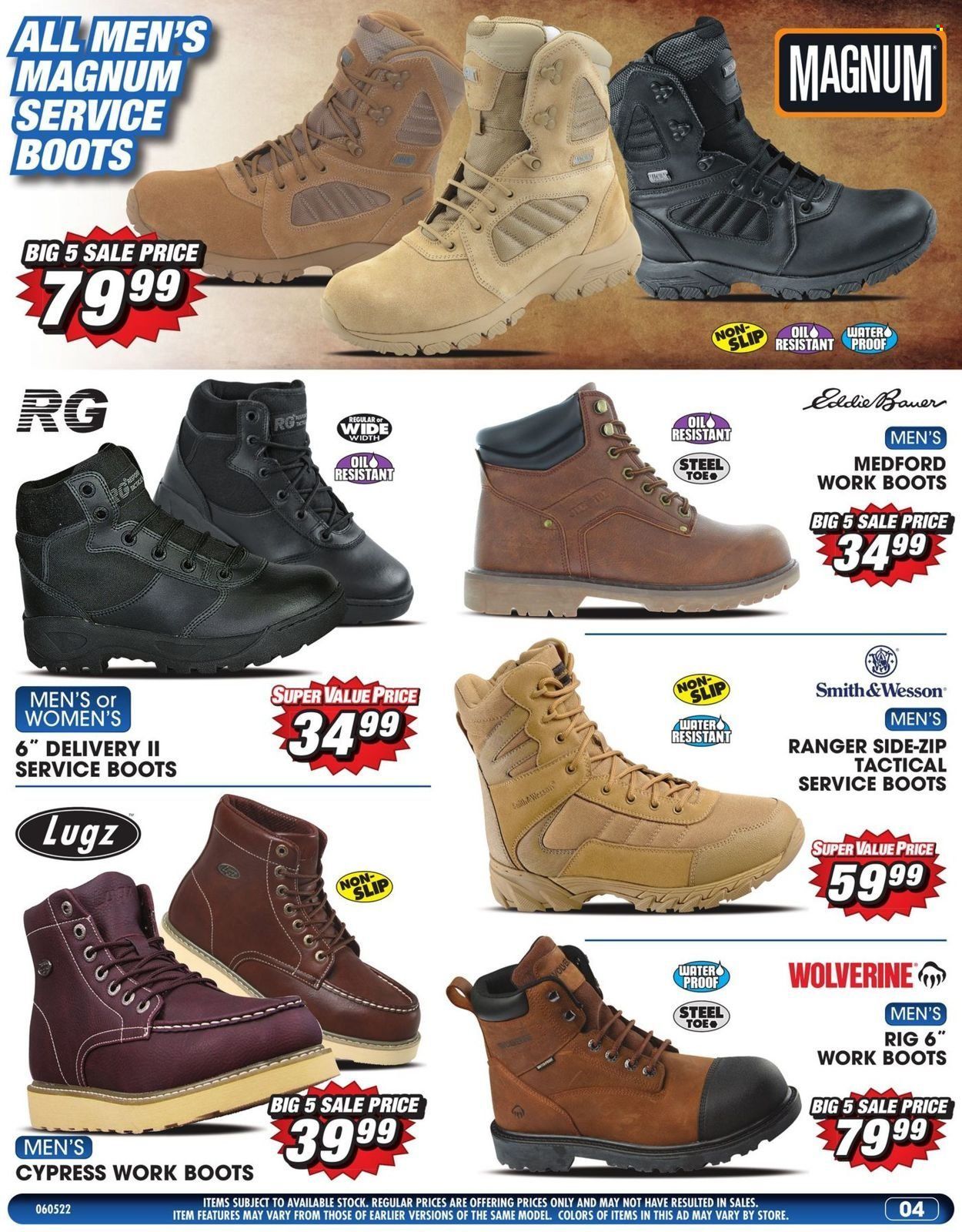 Big 5 (AZ, CA, CO, ID, NM, OR, UT, WA) Weekly Ad Flyer June 5 to June 12