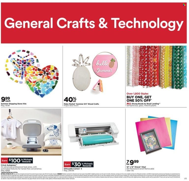 Michaels Weekly Ad Flyer June 5 to June 12