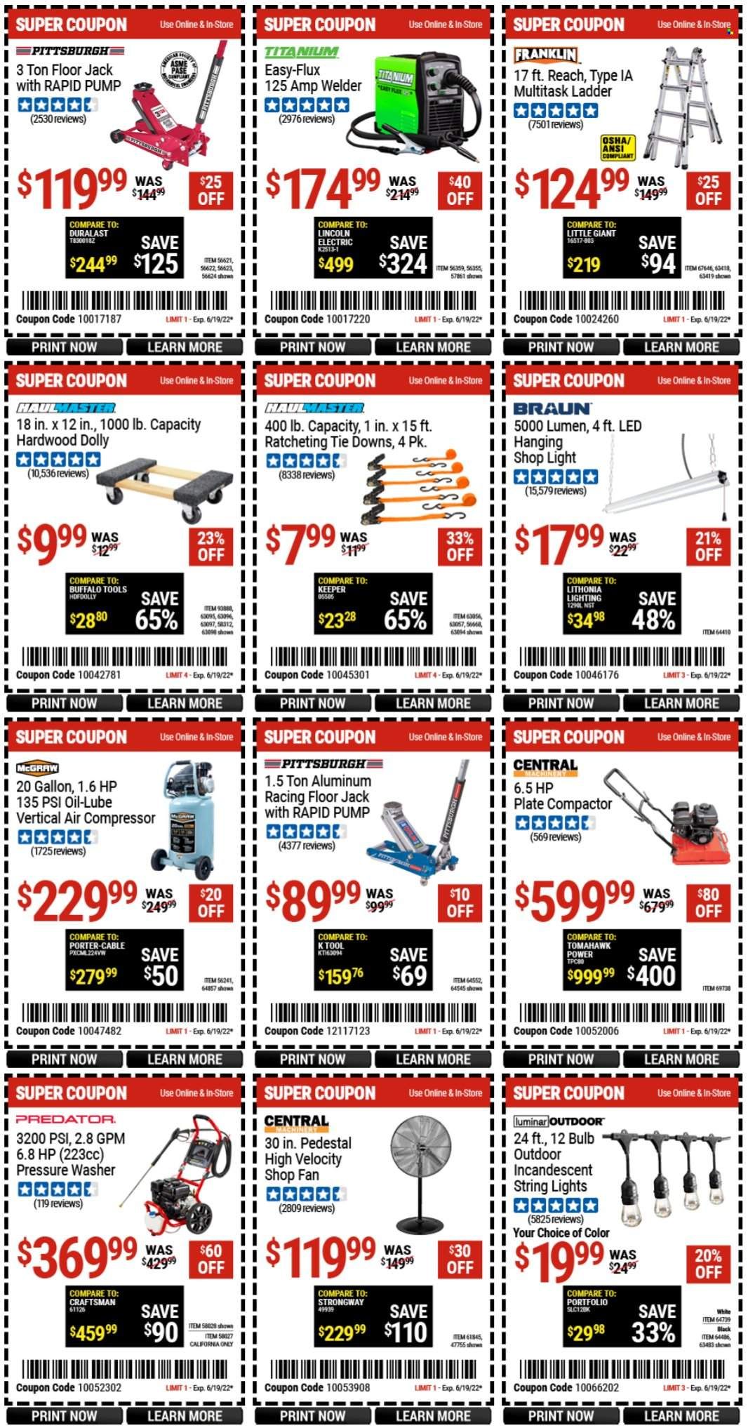 Harbor Freight Weekly Ad Flyer June 6 to June 13