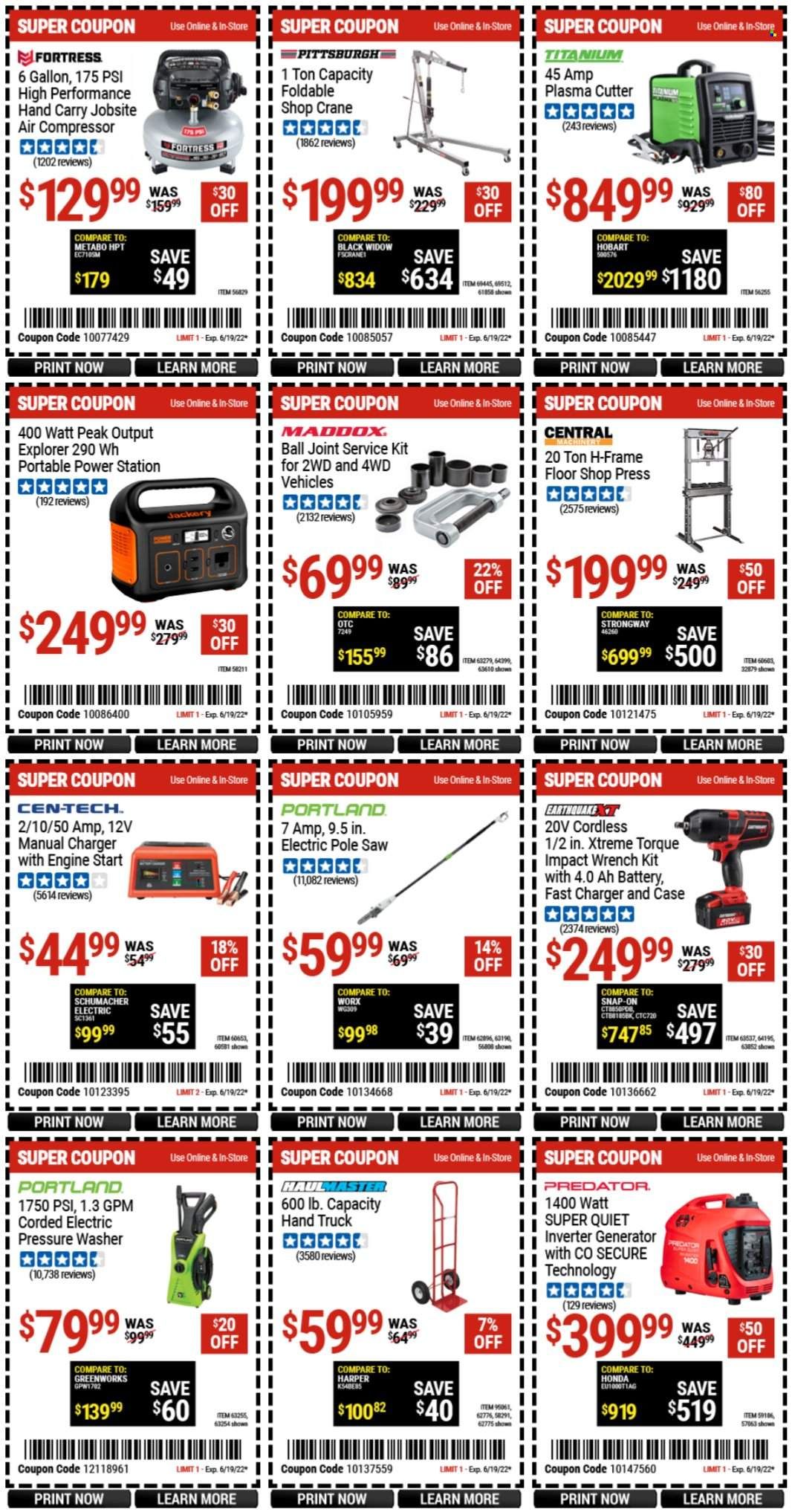 Harbor Freight Weekly Ad Flyer June 6 to June 13