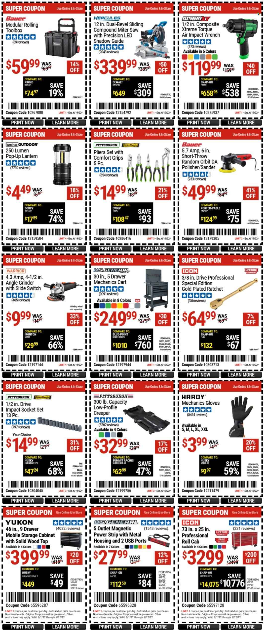 Harbor Freight Weekly Ad Flyer June 6 to June 13
