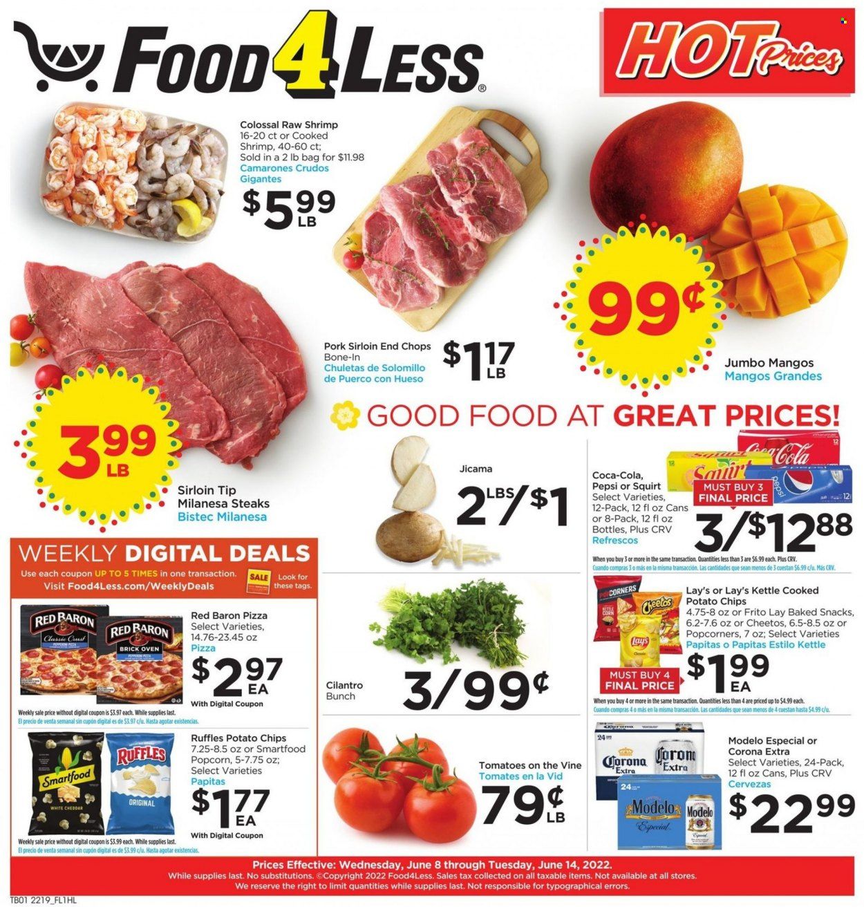 Food 4 Less (CA) Weekly Ad Flyer June 7 to June 14