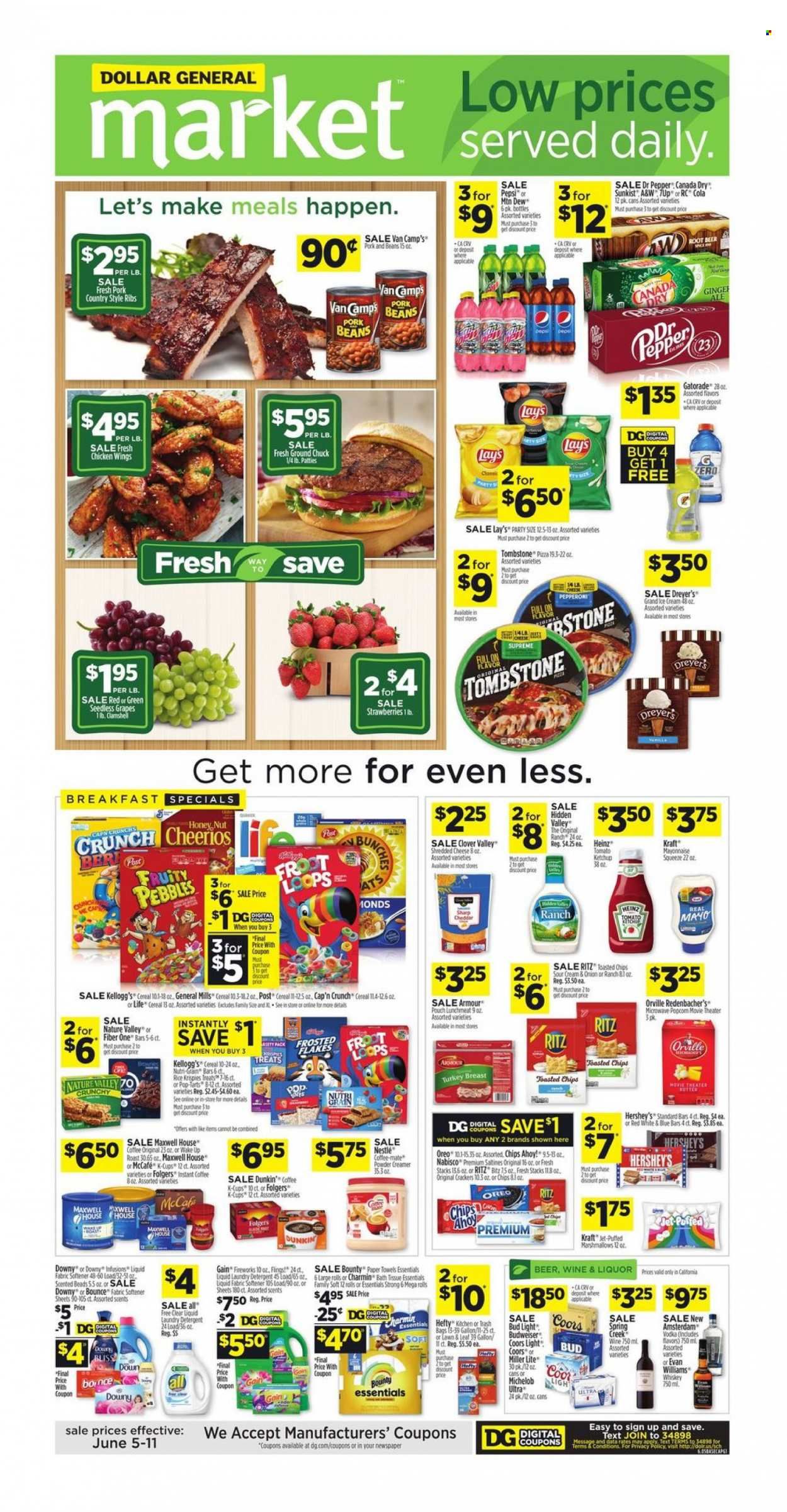 Dollar General (CA) Weekly Ad Flyer June 7 to June 14