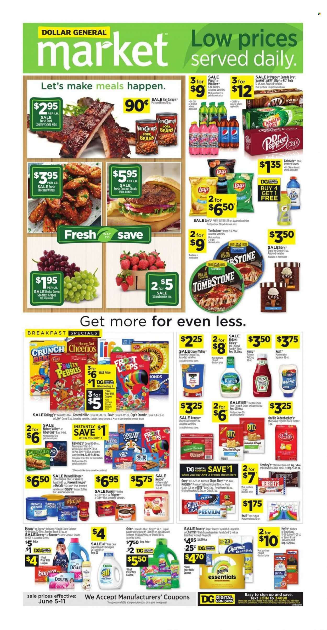 Dollar General (AL, GA, KY, LA, TN) Weekly Ad Flyer June 7 to June 14