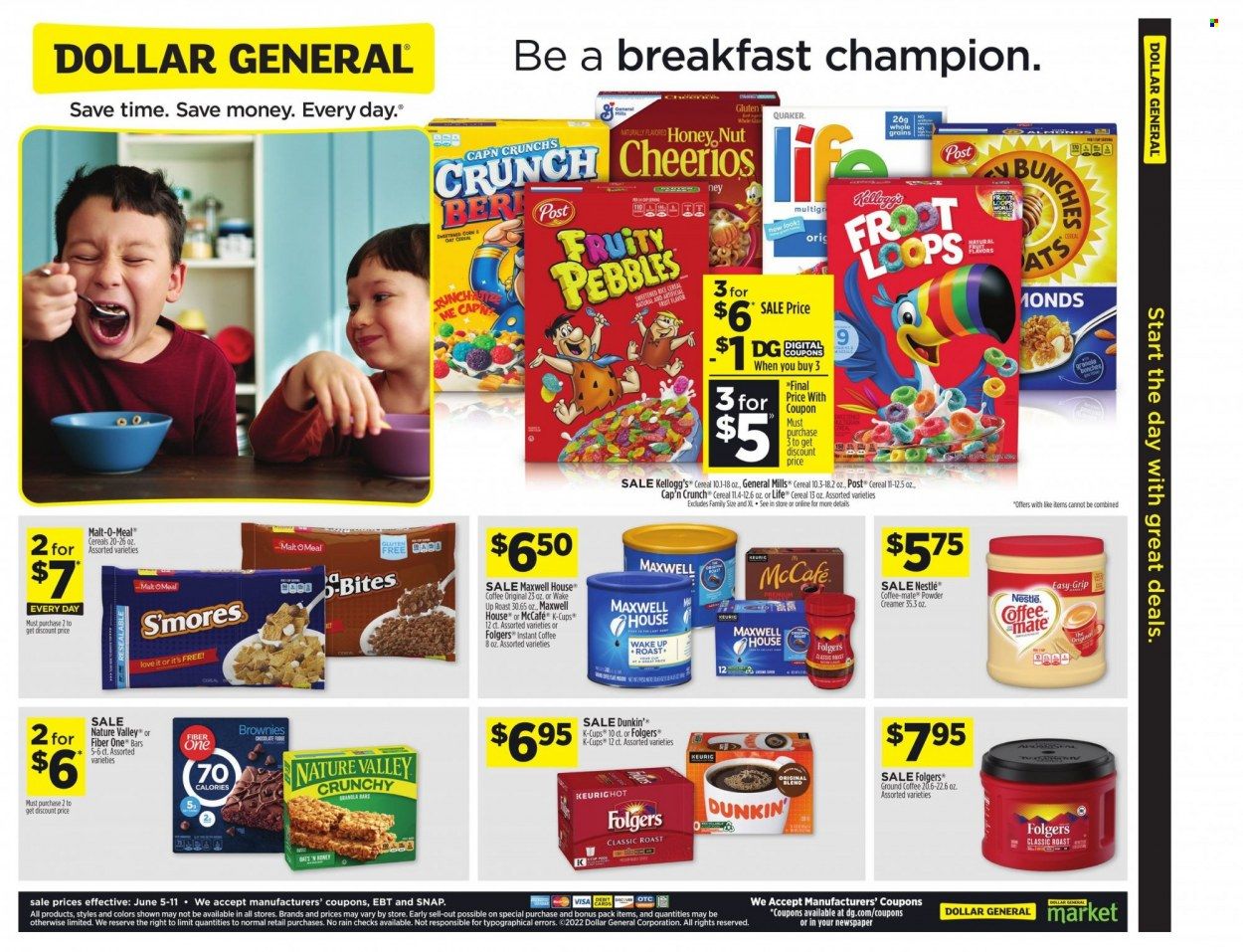 Dollar General (TX) Weekly Ad Flyer June 7 to June 14