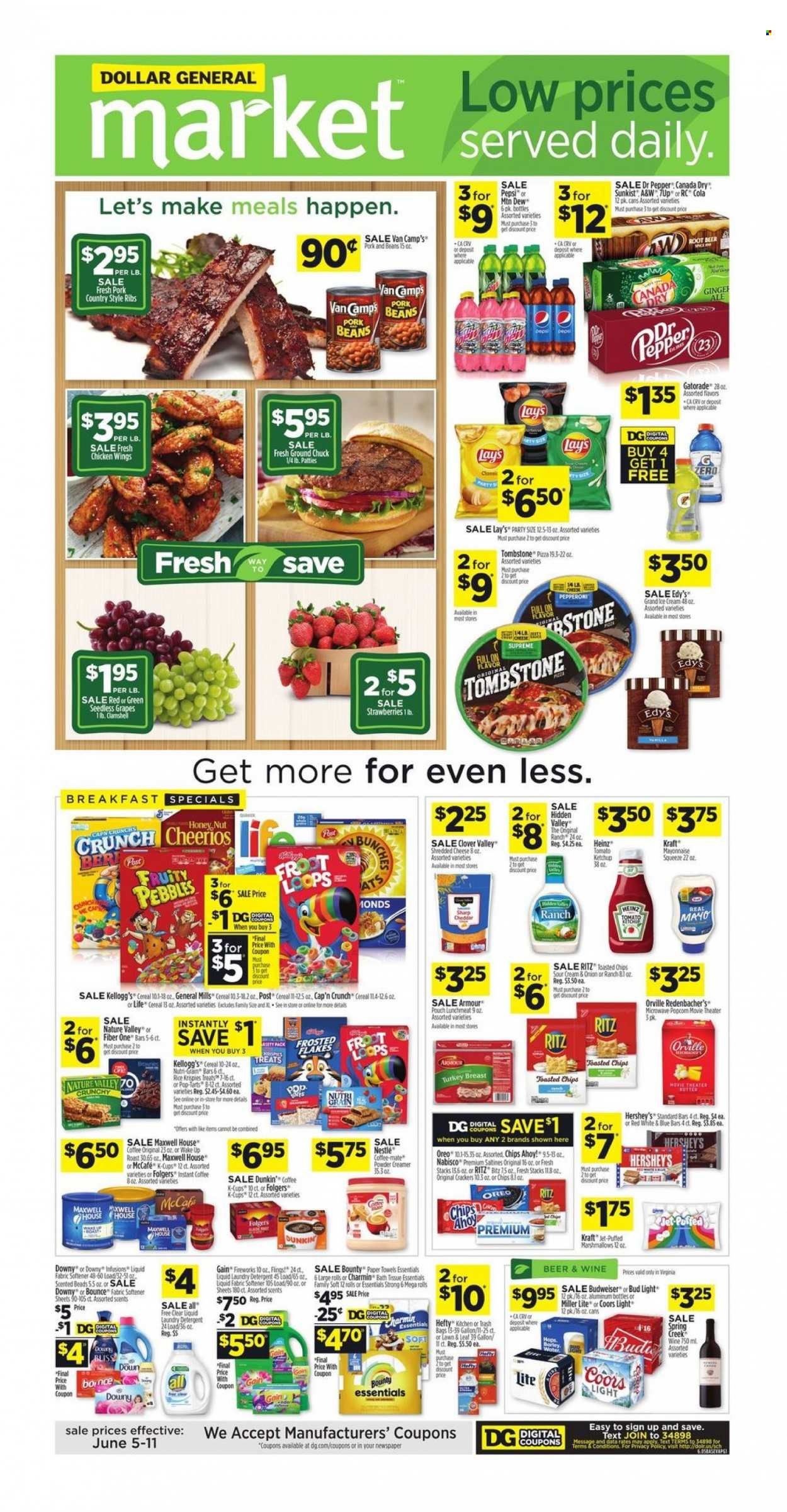 Dollar General (TX, VA) Weekly Ad Flyer June 7 to June 14