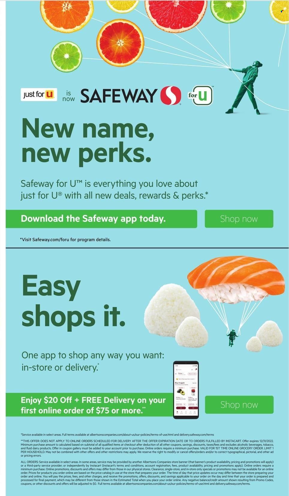 Safeway (AZ, CO, ID, MT, NE, NM) Weekly Ad Flyer June 7 to June 14