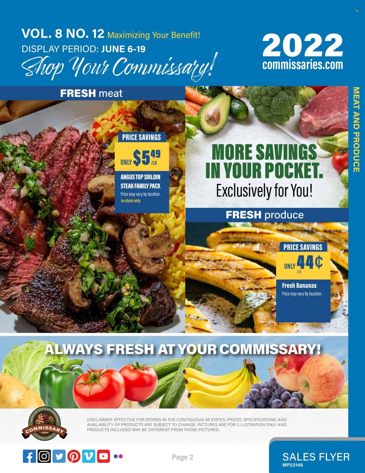 Commissary Weekly Ad Flyer June 7 to June 14