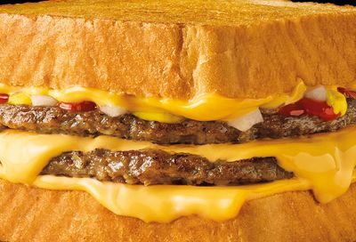 The Classic Grilled Cheese Double Burger is Back at Sonic Drive-in