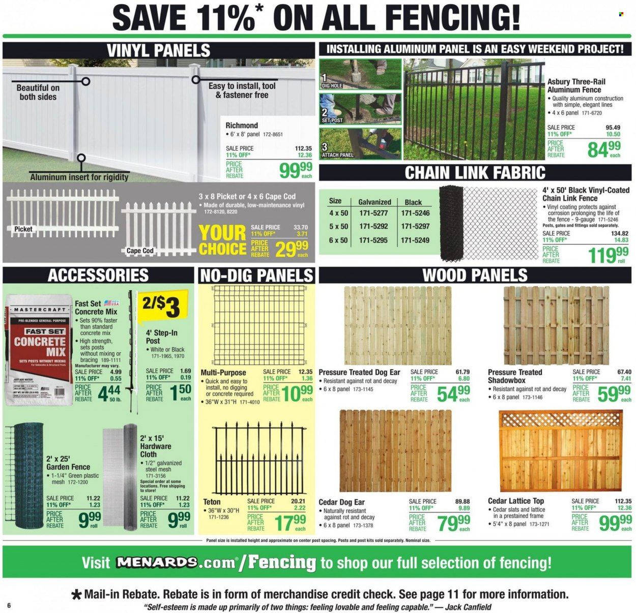 Menards Weekly Ad Flyer June 9 to June 16