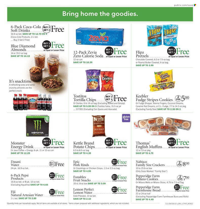 Publix (AL, FL, GA, NC, SC, TN) Weekly Ad Flyer June 9 to June 16