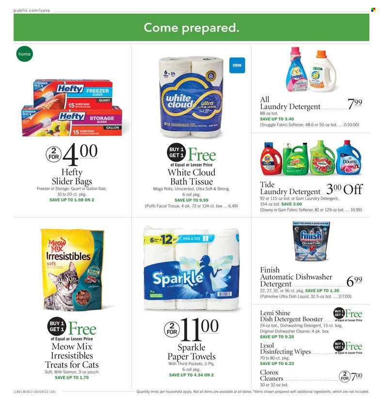 Publix (AL, FL, GA, NC, SC, TN) Weekly Ad Flyer June 9 to June 16
