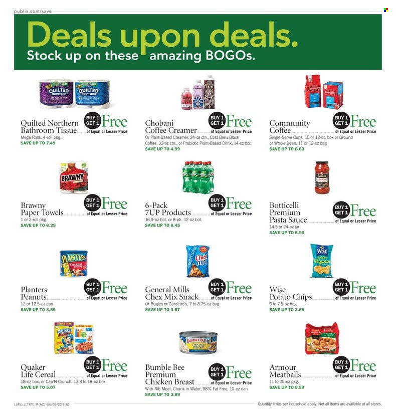 Publix (AL, FL, GA, NC, SC, TN) Weekly Ad Flyer June 9 to June 16