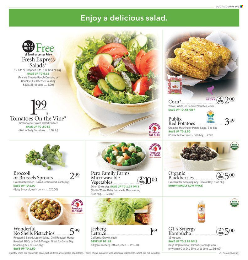 Publix (AL, FL, GA, NC, SC, TN) Weekly Ad Flyer June 9 to June 16