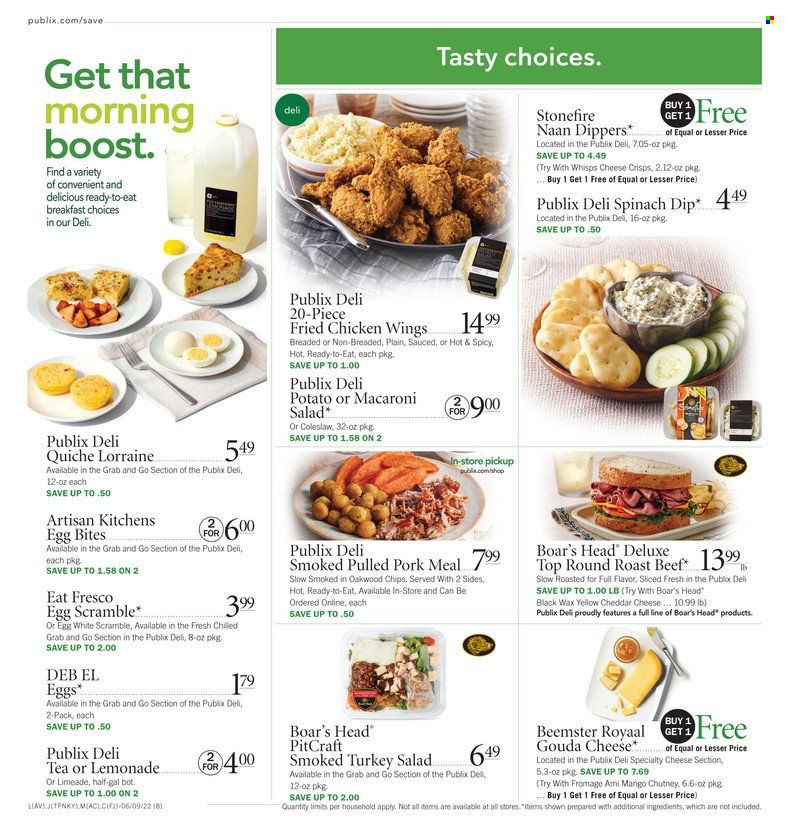 Publix (AL, FL, GA, NC, SC, TN) Weekly Ad Flyer June 9 to June 16