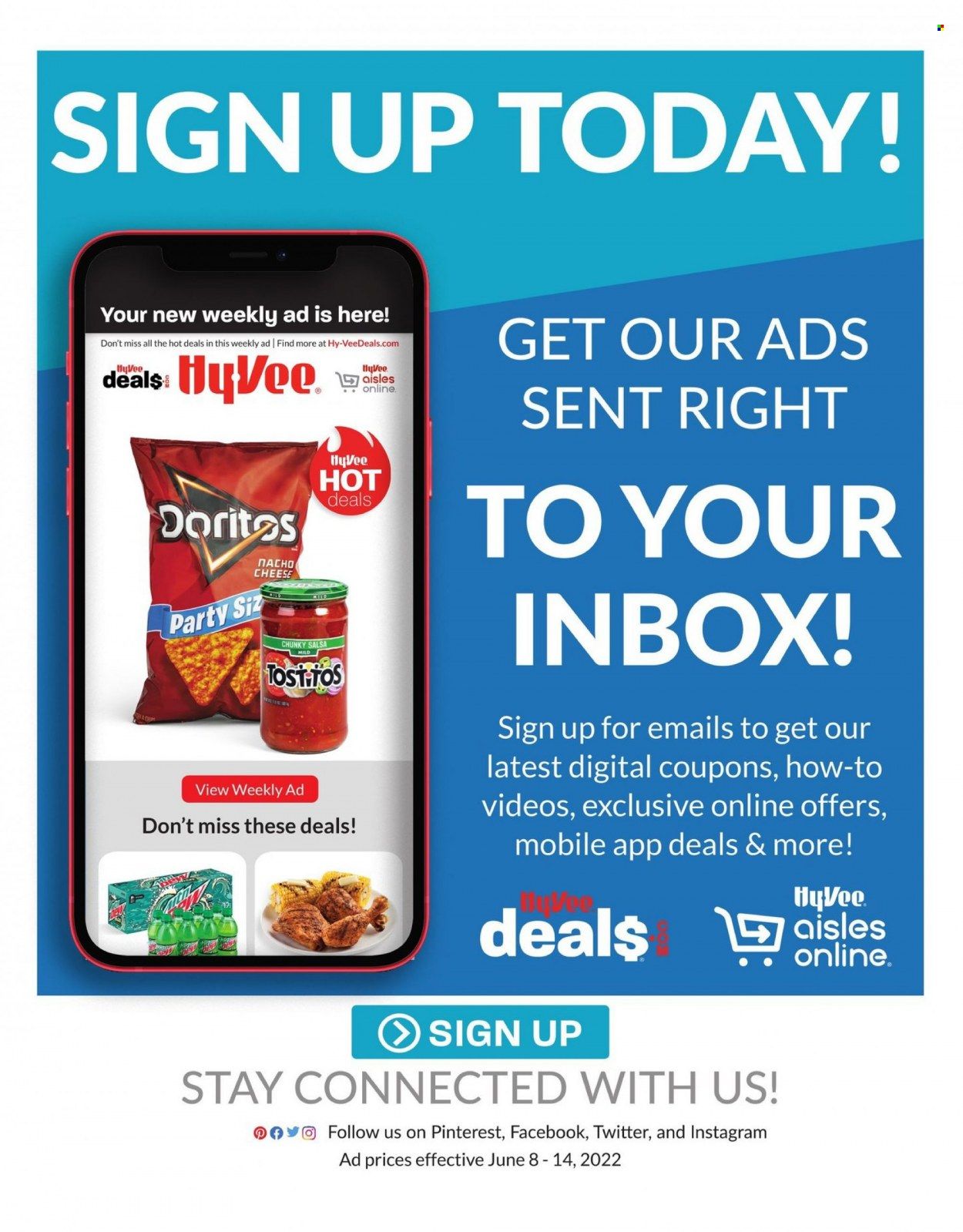 Hy-Vee (IA, IL, MN, MO, SD) Weekly Ad Flyer June 9 to June 16