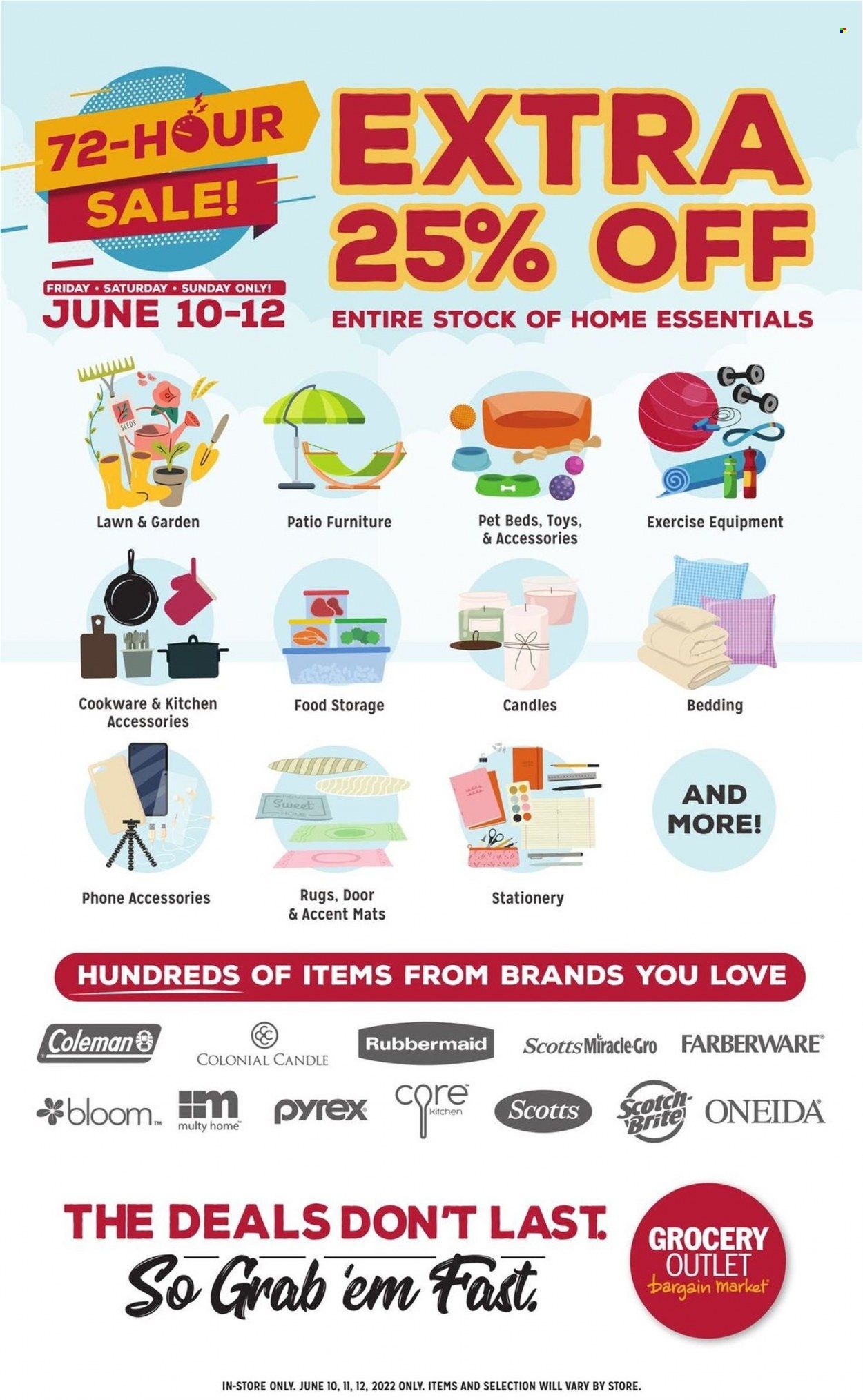 Grocery Outlet (CA, ID, OR, PA, WA) Weekly Ad Flyer June 9 to June 16