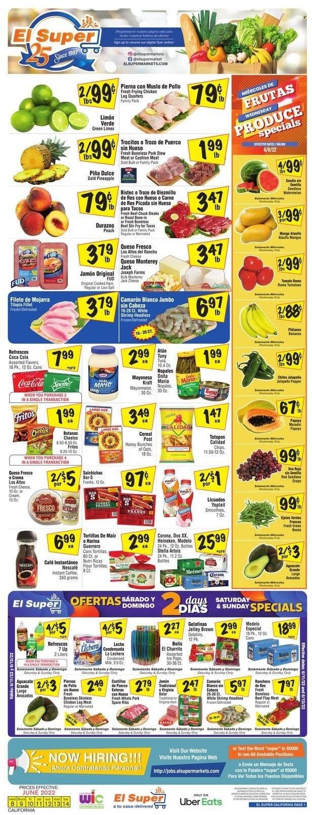 El Super (CA, NM, NV, TX) Weekly Ad Flyer June 9 to June 16