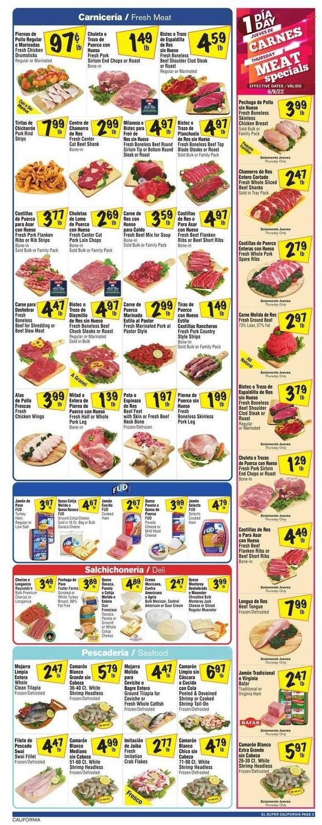 El Super (CA, NM, NV, TX) Weekly Ad Flyer June 9 to June 16