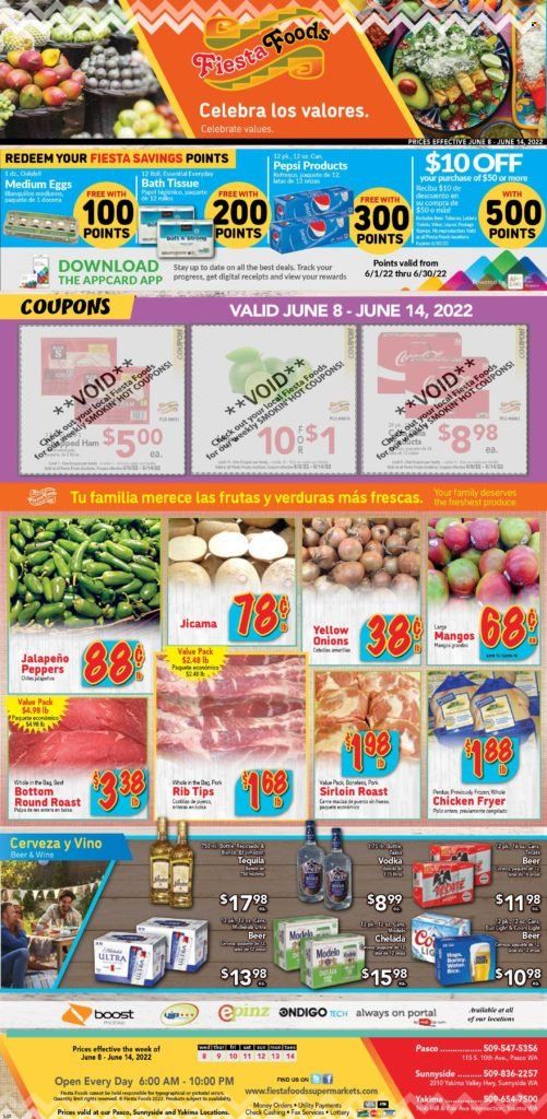 Fiesta Foods SuperMarkets (WA) Weekly Ad Flyer June 9 to June 16