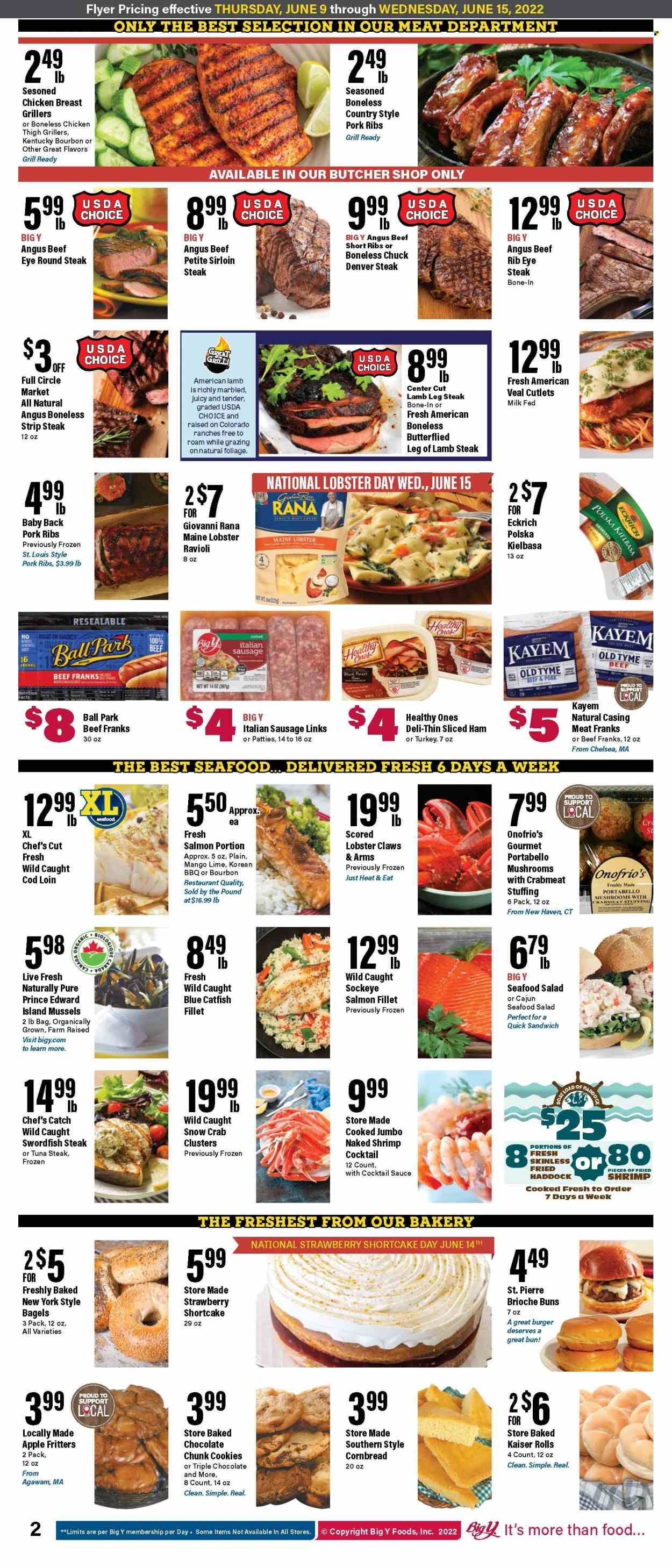 Big Y (CT, MA) Weekly Ad Flyer June 9 to June 16