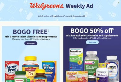 Walgreens Weekly Ad Flyer June 9 to June 16