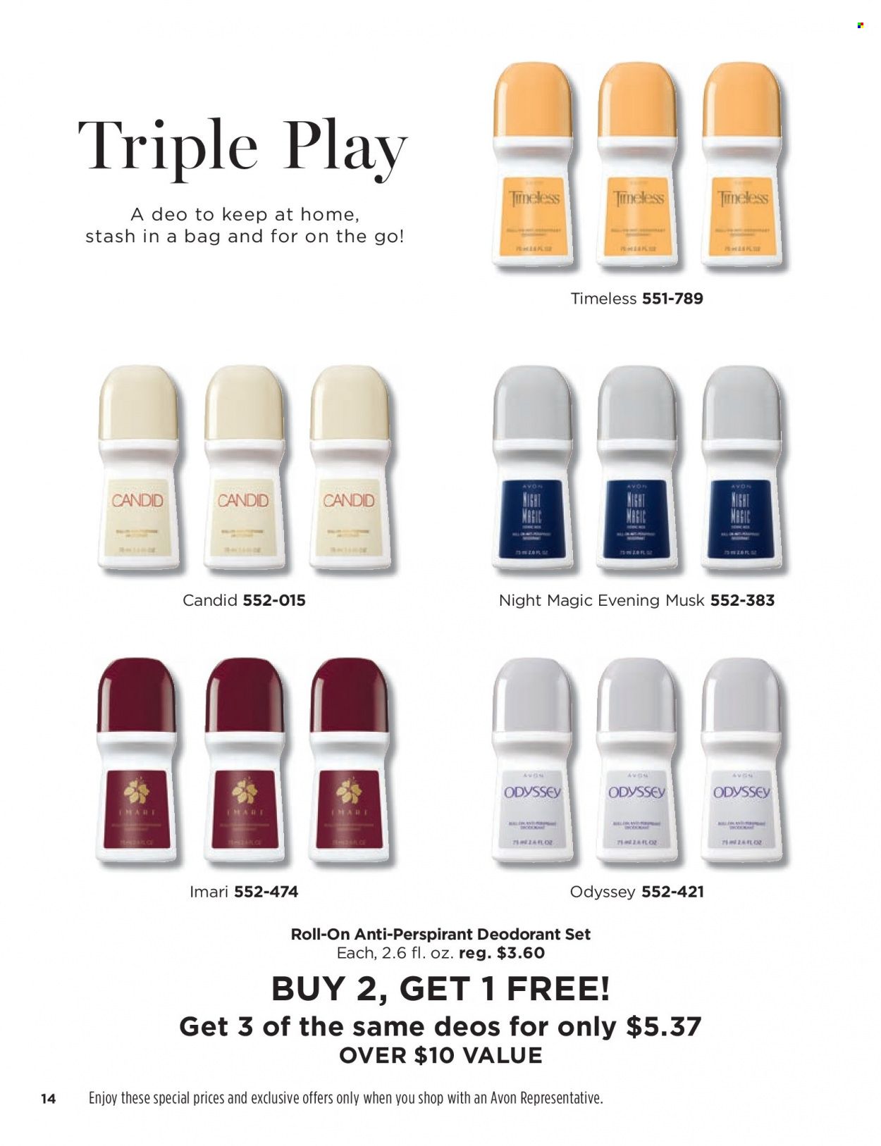 Avon Weekly Ad Flyer June 9 to June 16