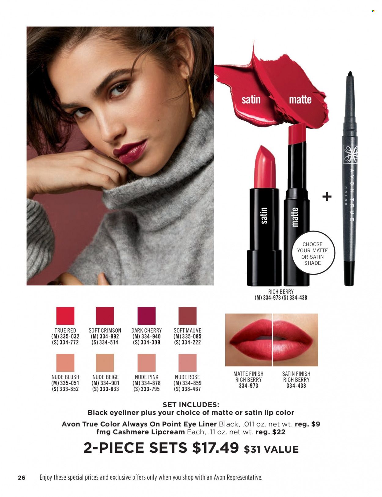 Avon Weekly Ad Flyer June 9 to June 16