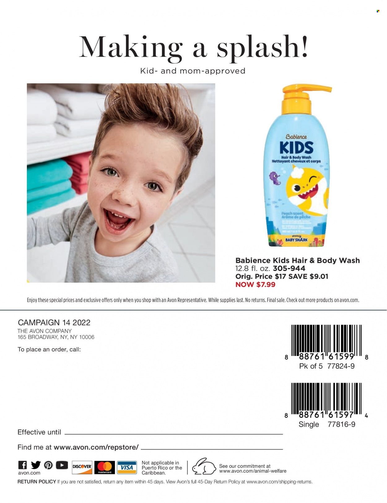 Avon Weekly Ad Flyer June 9 to June 16
