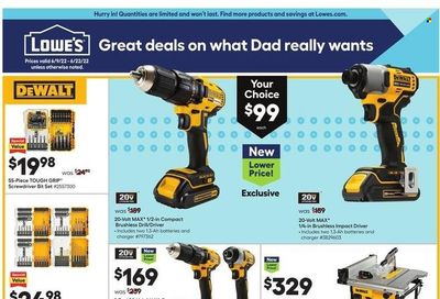 Lowe's Weekly Ad Flyer June 9 to June 16
