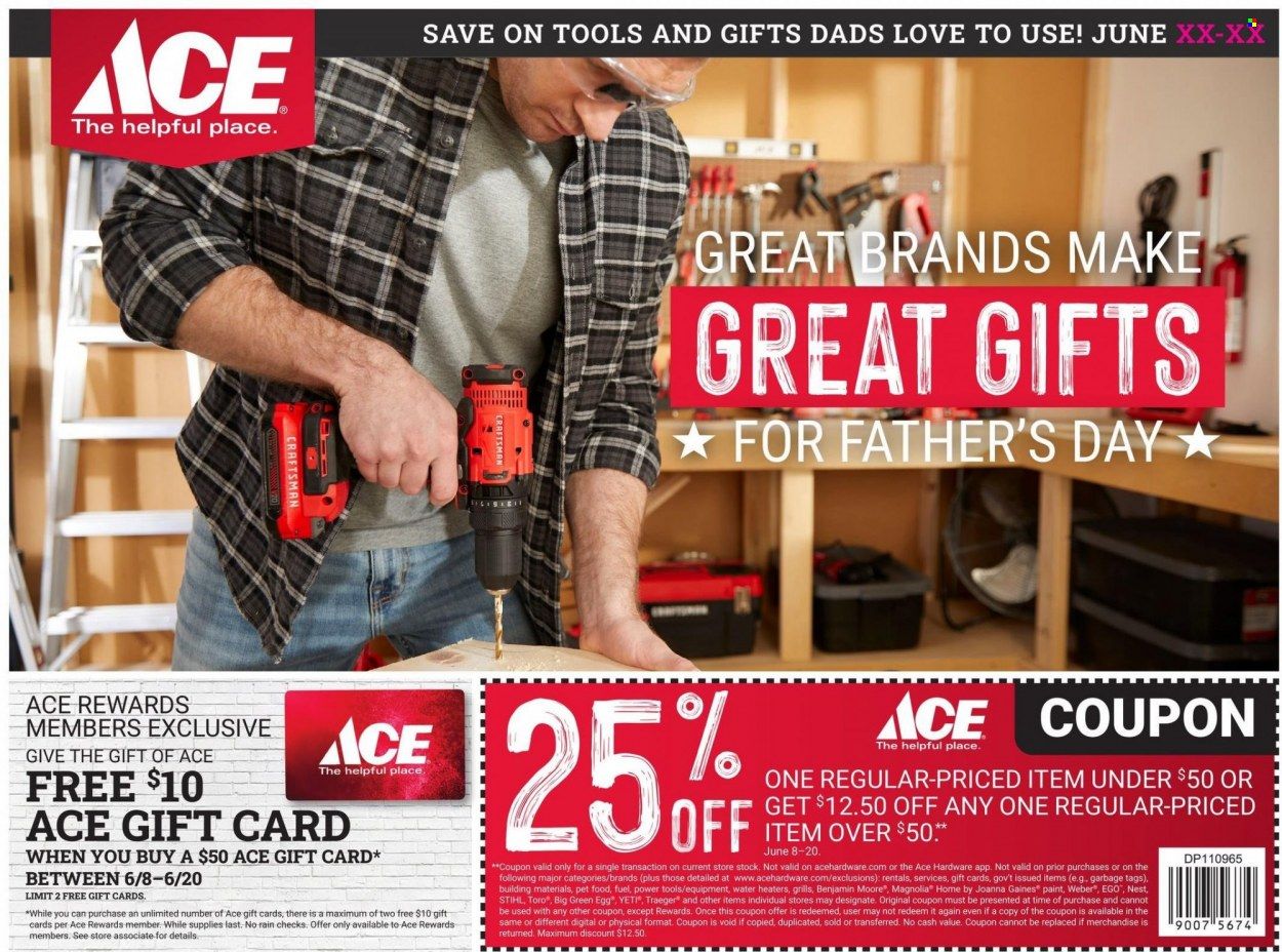 ACE Hardware Weekly Ad Flyer June 9 to June 16