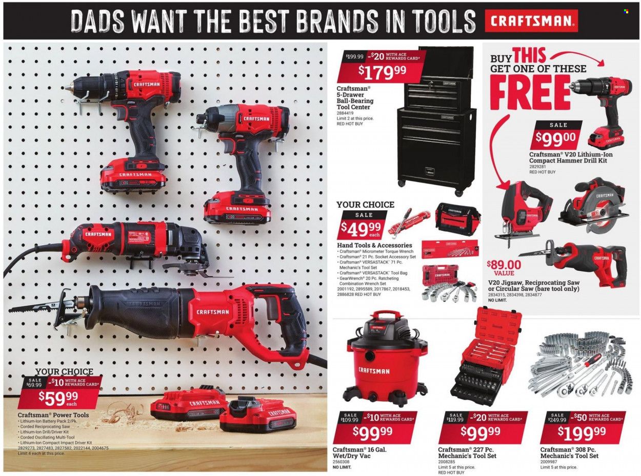 ACE Hardware Weekly Ad Flyer June 9 to June 16