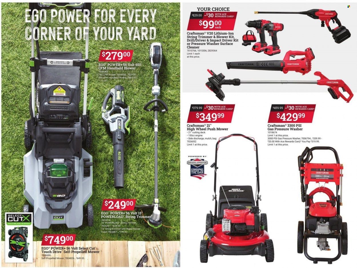 ACE Hardware Weekly Ad Flyer June 9 to June 16