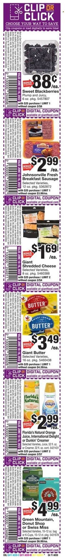 Giant Food (DE, MD, VA) Weekly Ad Flyer June 9 to June 16