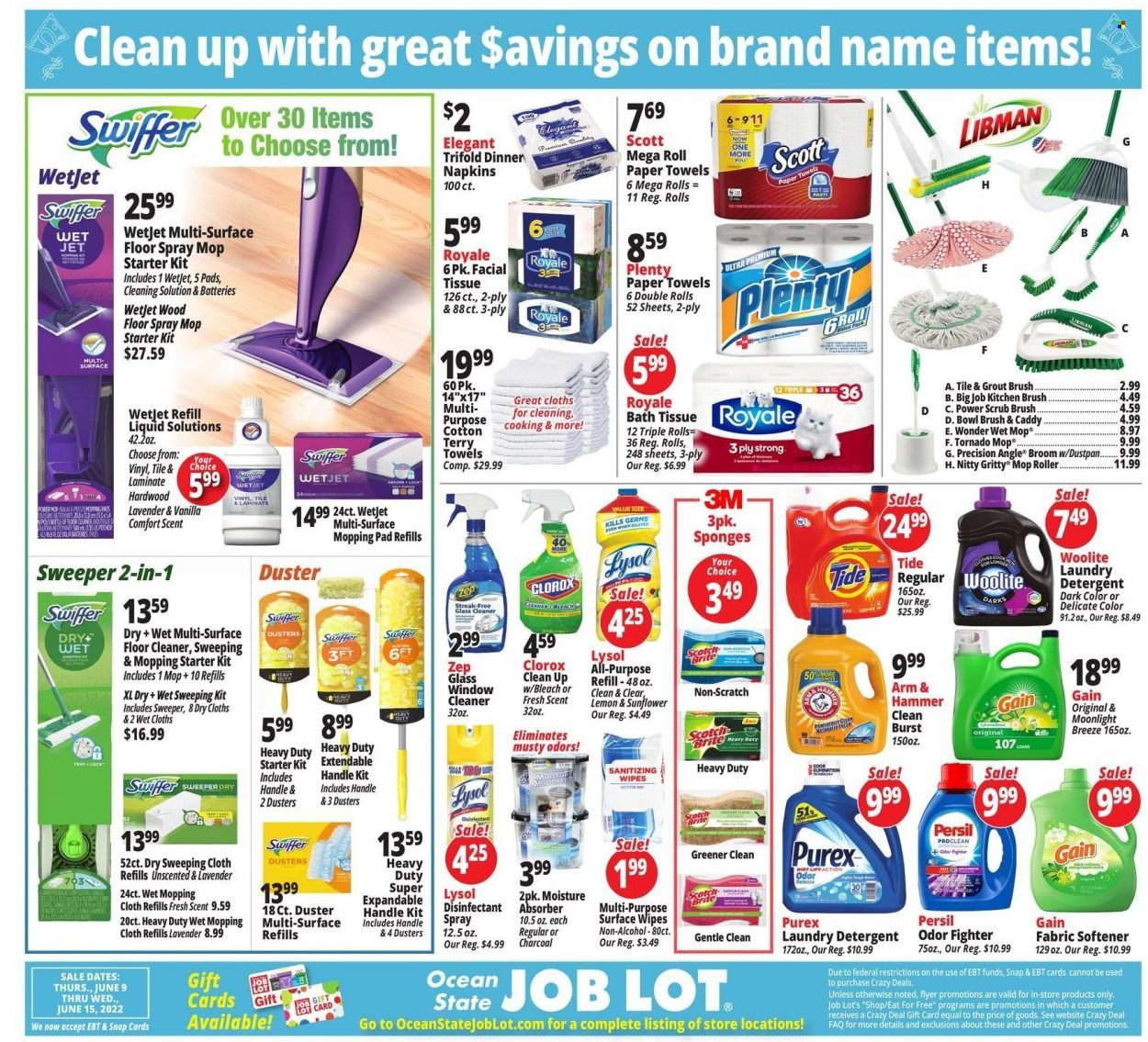 Ocean State Job Lot (CT, MA, ME, NH, NJ, NY, RI) Weekly Ad Flyer June 9 to June 16