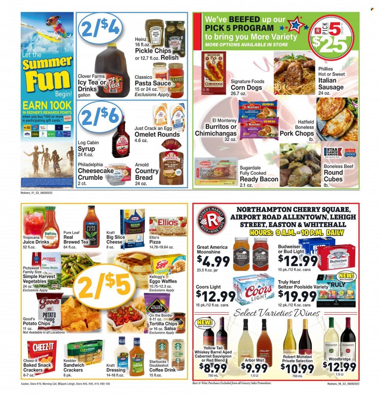 Redner's Markets (DE, MD, PA) Weekly Ad Flyer June 9 to June 16