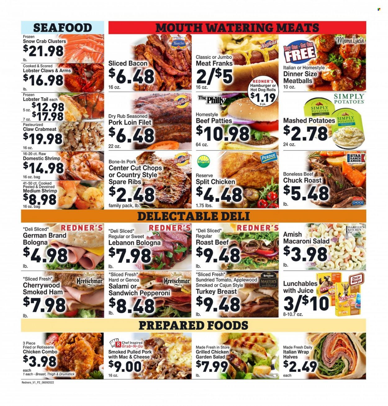Redner's Markets (DE, MD, PA) Weekly Ad Flyer June 9 to June 16
