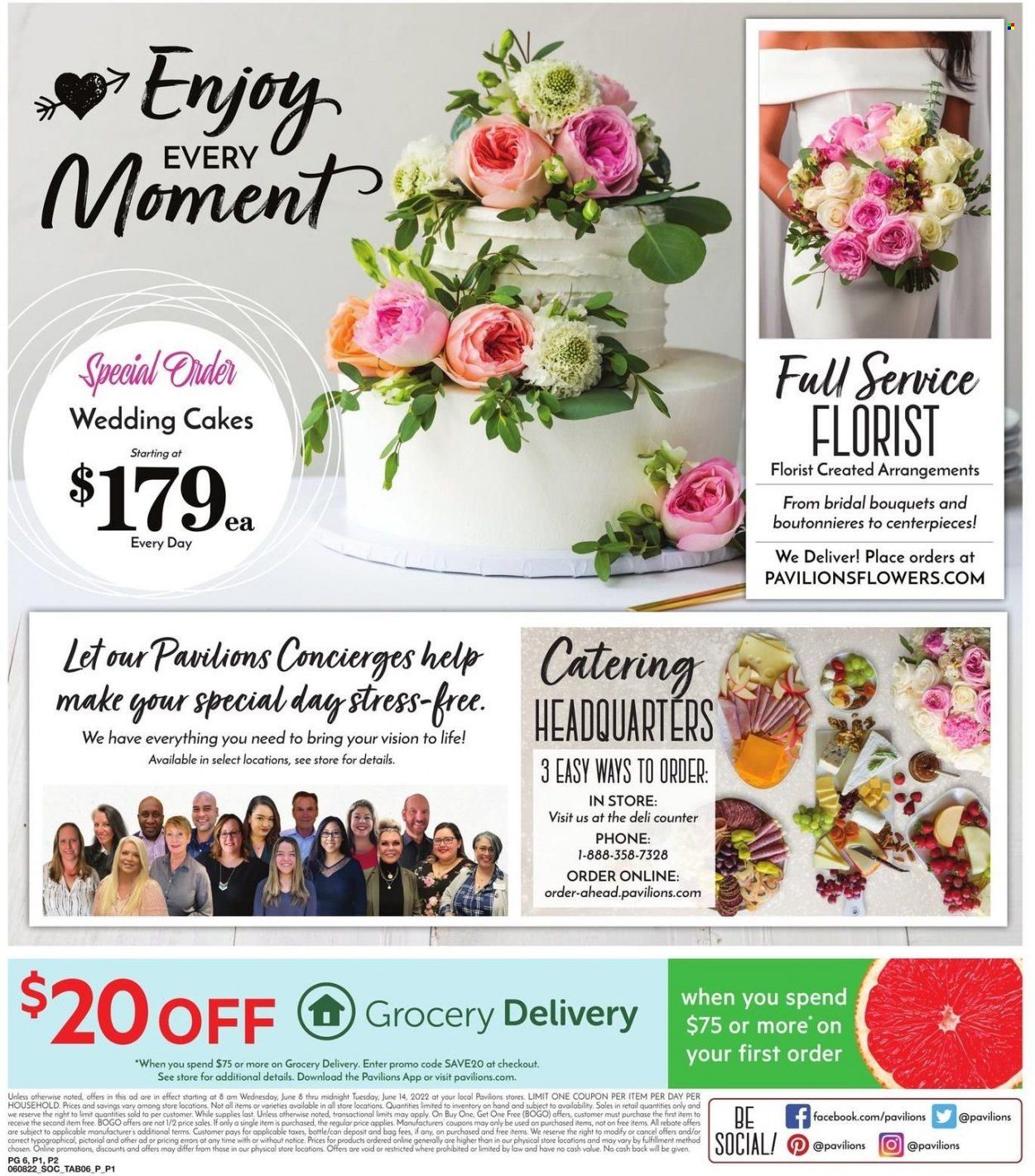 Pavilions (CA) Weekly Ad Flyer June 9 to June 16